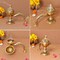 Brass Incense Dhoop Burner Aroma for Prayer Puja Meditation Spiritual Events Dhoopam for Havan Rituals - Diwali Decoration Loban Dhoop Dani for Temple Home Prayer Room (7.8x3.9 Inches)